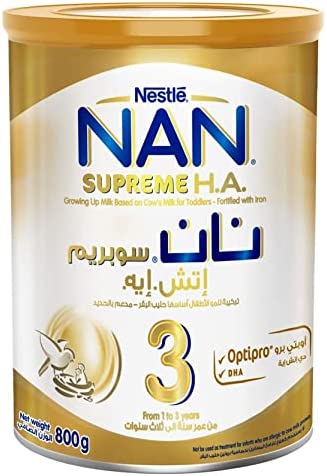 Nestle Nan Supreme Pro 3 Baby Formula, 800g